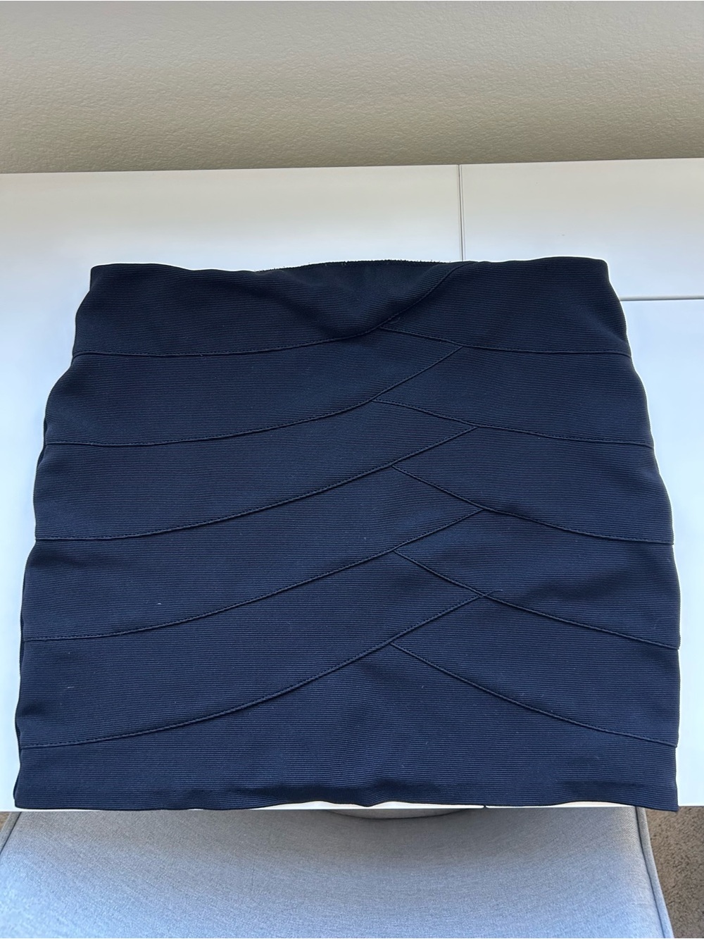 Classic Black Tiered Mini Skirt